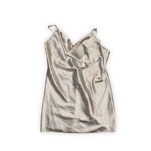 La Senza White Satin Slip Dress